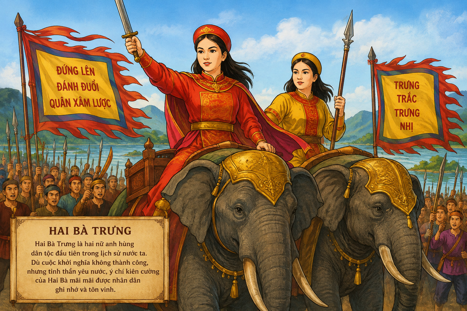 [ Khoa GDMN ] - Hai Bà Trưng