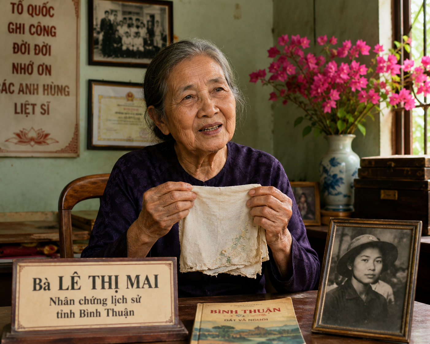 Chiếc khăn tay của mẹ