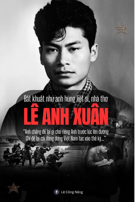 LIỆT SĨ, NHÀ THƠ LÊ ANH XUÂN (1940 - 1968)