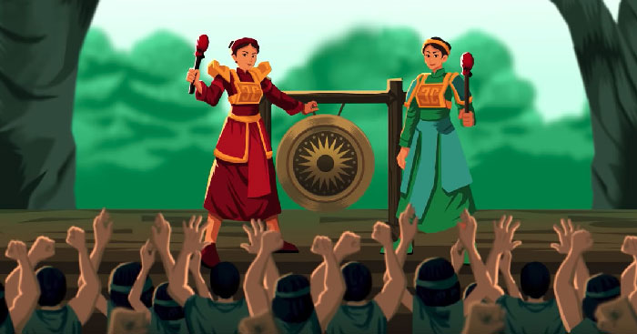 Hai Bà Trưng – Khí phách quật cường của những người phụ nữ đầu tiên đứng lên giành độc lập ( Phan Thị Thanh Tân)
