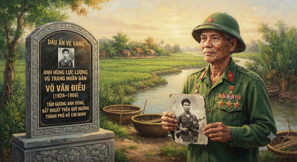 DẤU ẤN VẺ VANG: ANH HÙNG LỰC LƯỢNG VŨ TRANG NHÂN DÂN VÕ VĂN ĐIỀU (1924–1968) – TẤM GƯƠNG ANH DŨNG, BẤT KHUẤT TRÊN QUÊ HƯƠNG THÀNH PHỐ HỒ CHÍ MINH