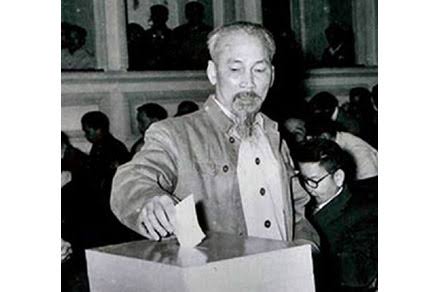 Chủ tịch Hồ Chí Minh với cuộc tuyển cử đầu tiên bầu Quốc hội Việt Nam