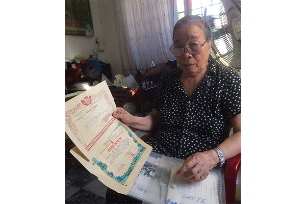 Kỷ vật của nữ anh hùng Kim Thanh