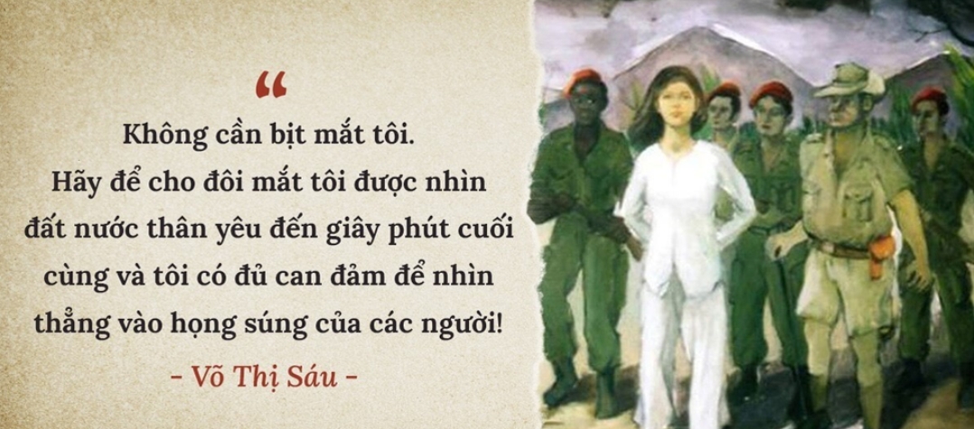 Võ Thị Sáu-Người anh hùng bất tử của tuổi trẻ Việt Nam
