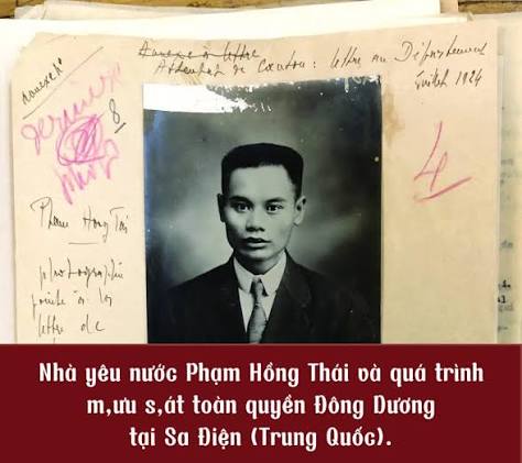 PHẠM HỒNG THÁI – NGỌN LỬA YÊU NƯỚC CỦA TUỔI TRẺ VIỆT NAM