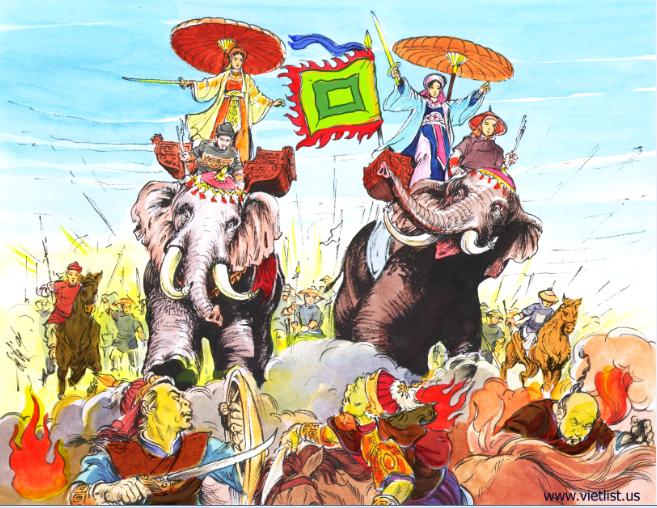 Nhân vật lịch sử Hai bà Trưng