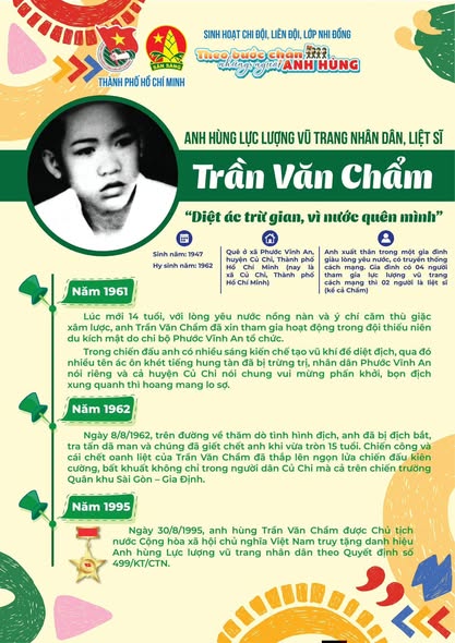 Theo bước chân những người anh hùng: Anh hùng Trần Văn Chẩm - Diệt ác trừ gian, vì nước quên mình
