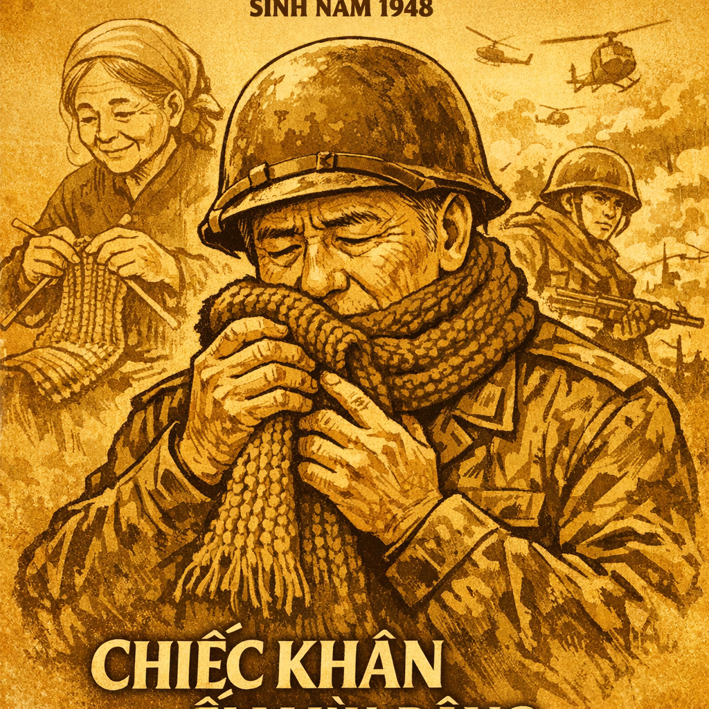 Chiếc khăn len giữa mùa đông