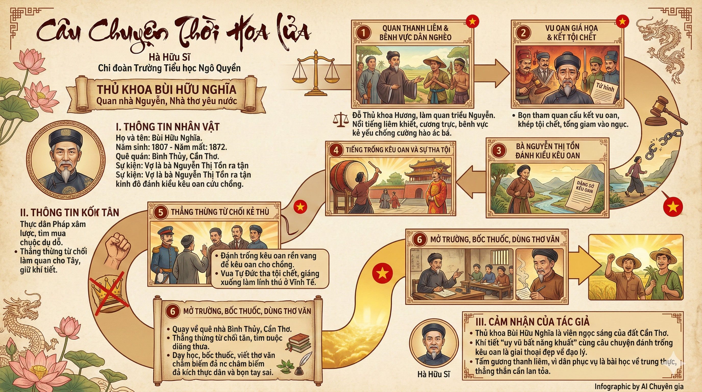 CÂU CHUYỆN THỜI HOA LỬA - Thủ khoa Bùi Hữu Nghĩa