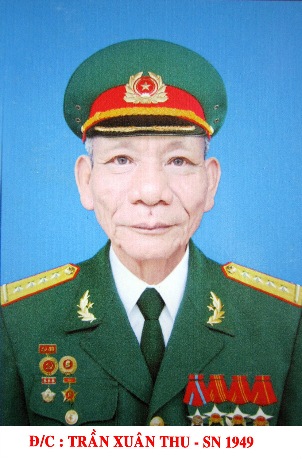 Đồng chí Trần Văn Thu - chiến sĩ tham gia kháng chiến chống Mỹ bảo vệ Tổ quốc