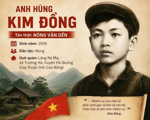 CÂU CHUYỆN THỜI HOA LỬA KIM ĐỒNG – CẬU BÉ MANG TUỔI THƠ GỬI LẠI CHO ĐẤT NƯỚC Tác giả: Nông Công Chung