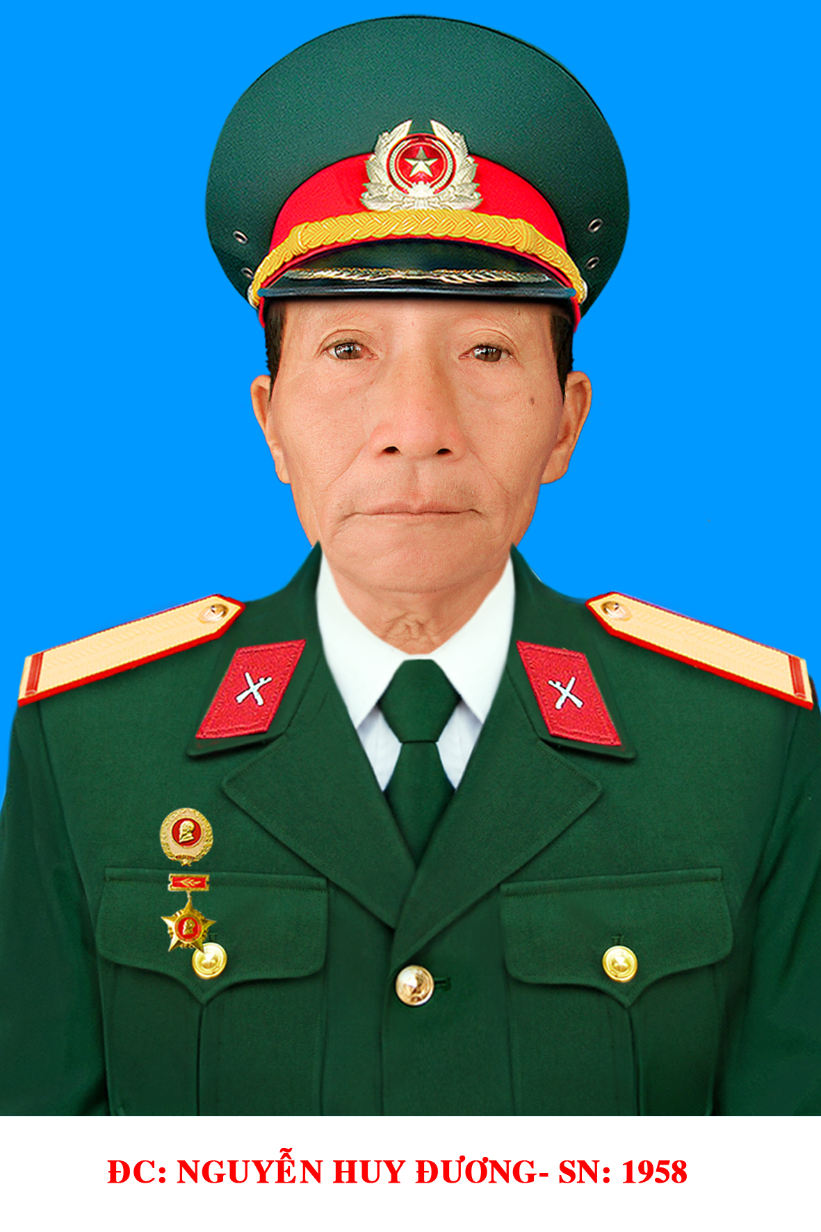 Đồng chí Nguyễn Huy Đương - chiến sĩ tham gia kháng chiến chống Mỹ bảo vệ Tổ quốc