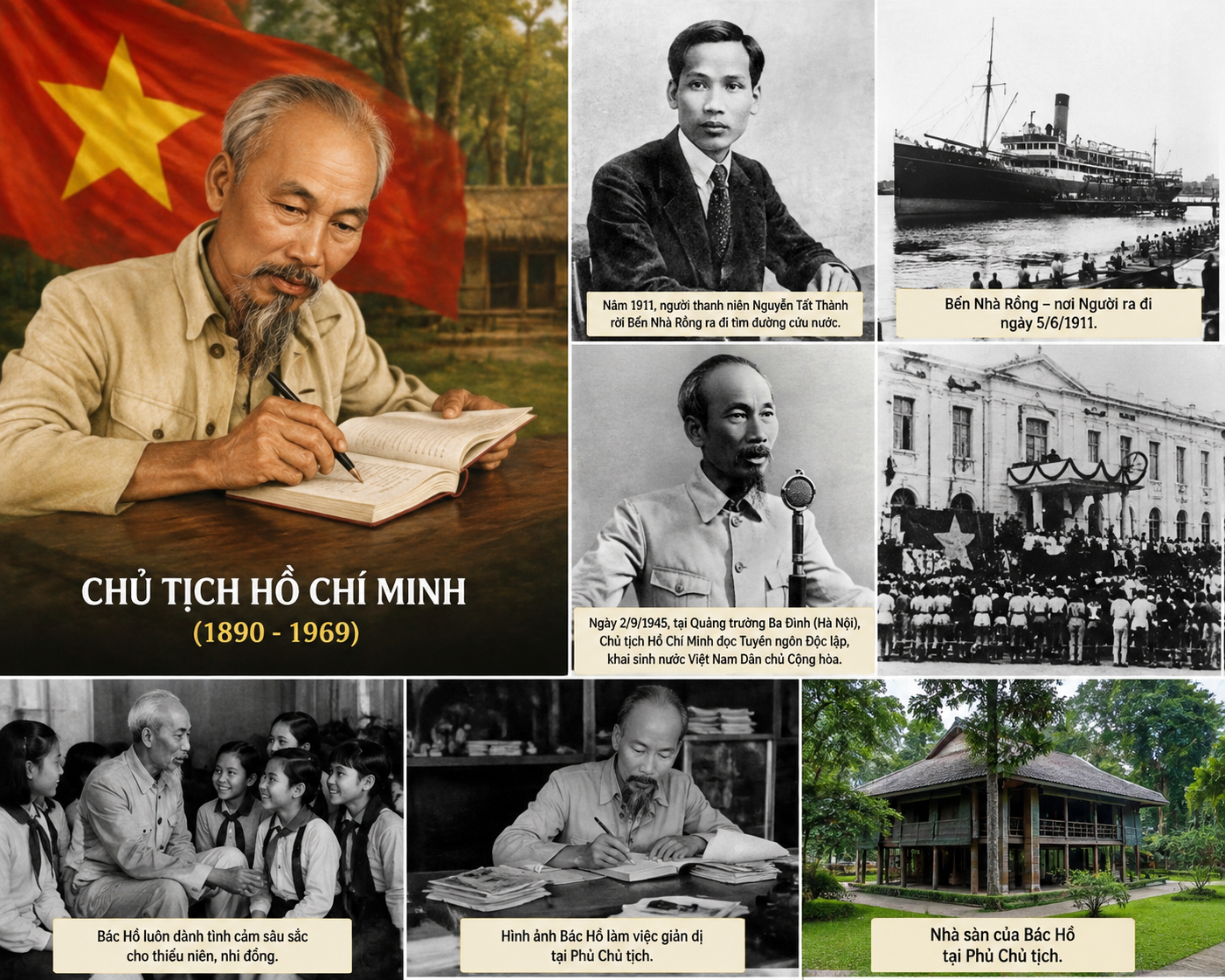 Chủ tịch Hồ Chí Minh – Hành trình vì độc lập dân tộc