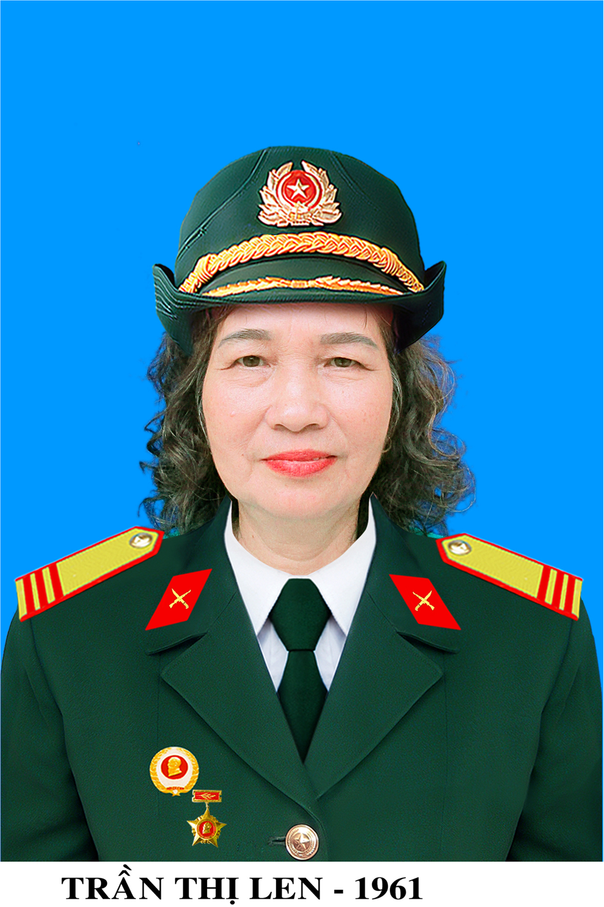 Đồng chí Nguyễn Thị Len - cựu thanh niên xung phong tiêu biểu