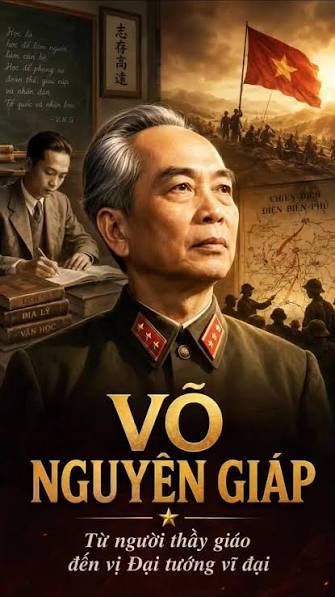 TỪ NGƯỜI THẦY GIÁO ĐẾN VỊ ĐẠI TƯỚNG