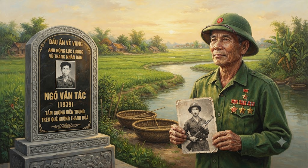 DẤU ẤN VẺ VANG: ANH HÙNG LỰC LƯỢNG VŨ TRANG NHÂN DÂN NGÔ VĂN TÁC (1939) – TẤM GƯƠNG KIÊN TRUNG TRÊN QUÊ HƯƠNG THANH HÓA