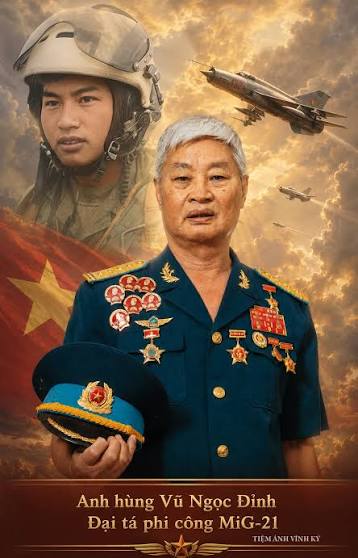 VŨ NGỌC ĐỈNH – NGƯỜI PHI CÔNG VÀ HAI CHIẾC F-105 TRÊN BẦU TRỜI 17/12/1967