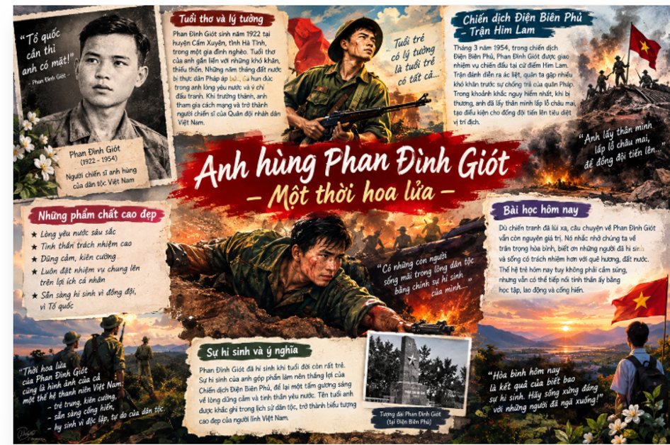 Phan Đình Giót- Một thời hoa lửa