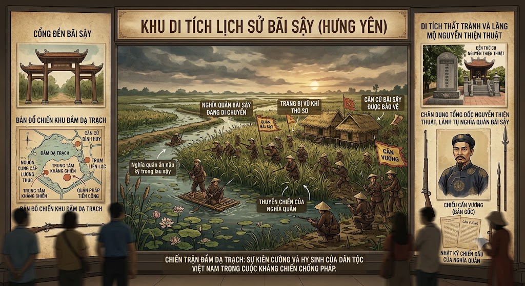 NGUYỄN THIỆN THUẬT VÀ KHỞI NGHĨA BÃI SẬY: ĐÁNH GIẶC GIỮA ĐẦM LẦY