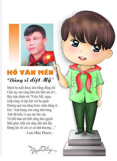 HỒ VĂN MÊN – CẬU BÉ KHÔNG SỢ HÃI GIỮA VÙNG ĐẤT CHIẾN TRANH