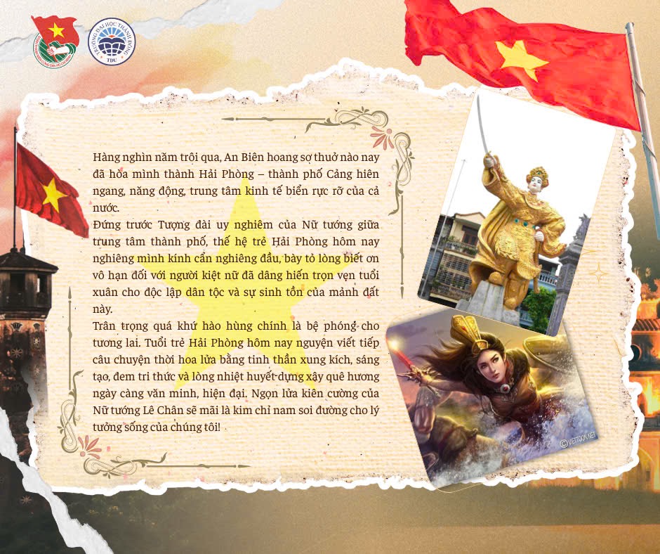 NỮ TƯỚNG LÊ CHÂN