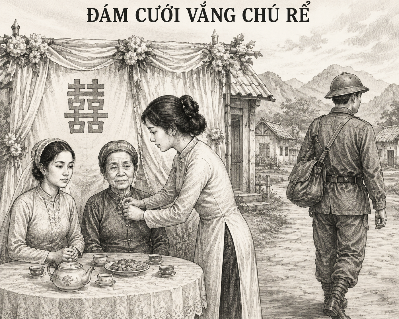 ĐÁM CƯỚI VẮNG CHÚ RỂ