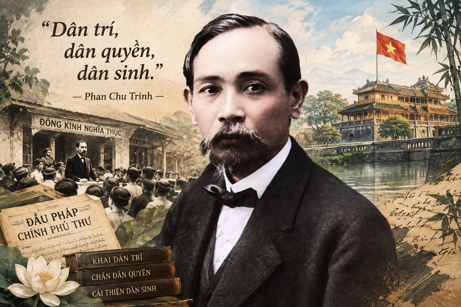 Phan Bội Châu, Phan Chu Trinh: Hai ngọn cờ yêu nước đầu thế kỷ XX