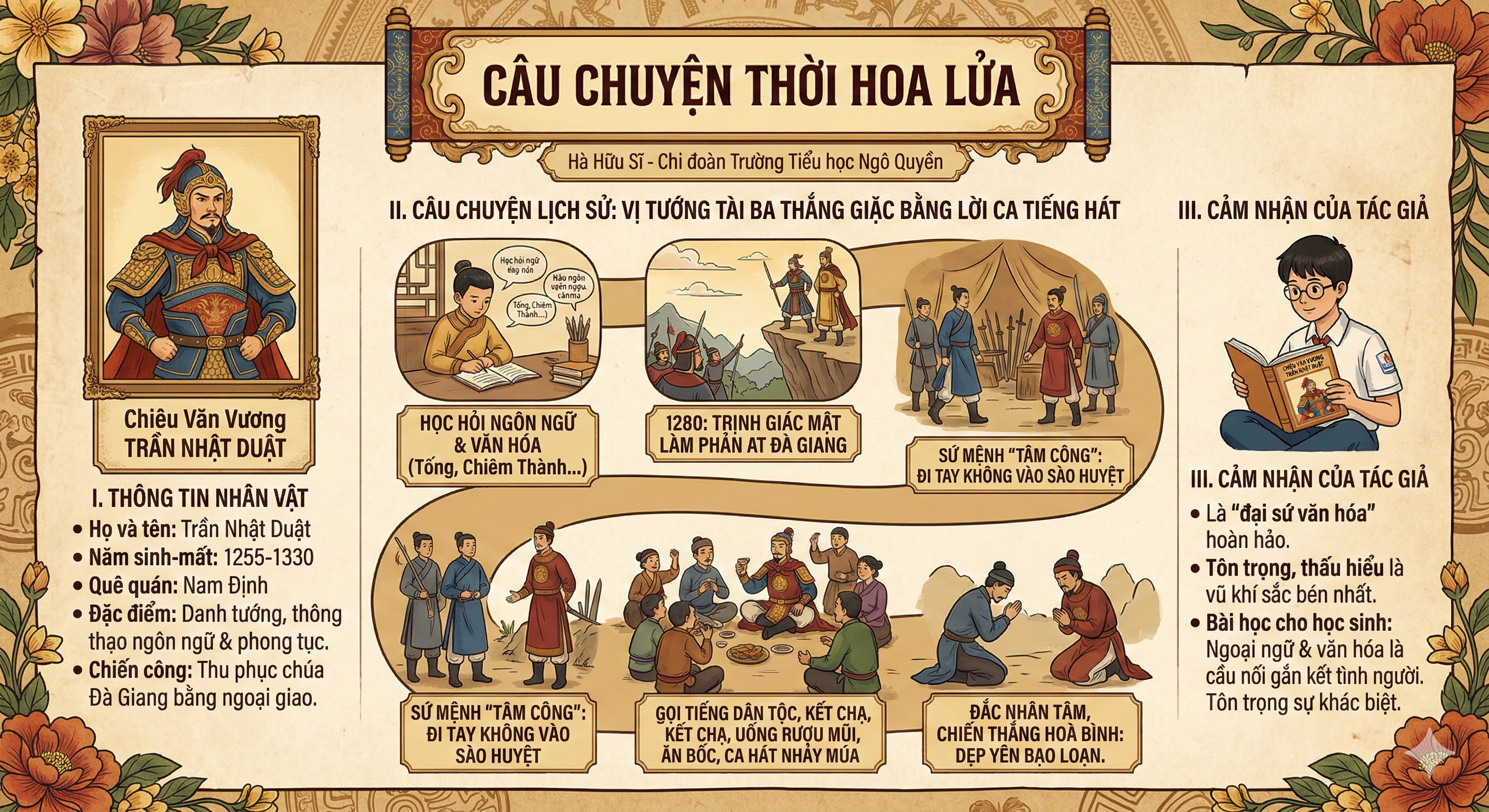 CÂU CHUYỆN THỜI HOA LỬA - Chiêu Văn Vương Trần Nhật Duật