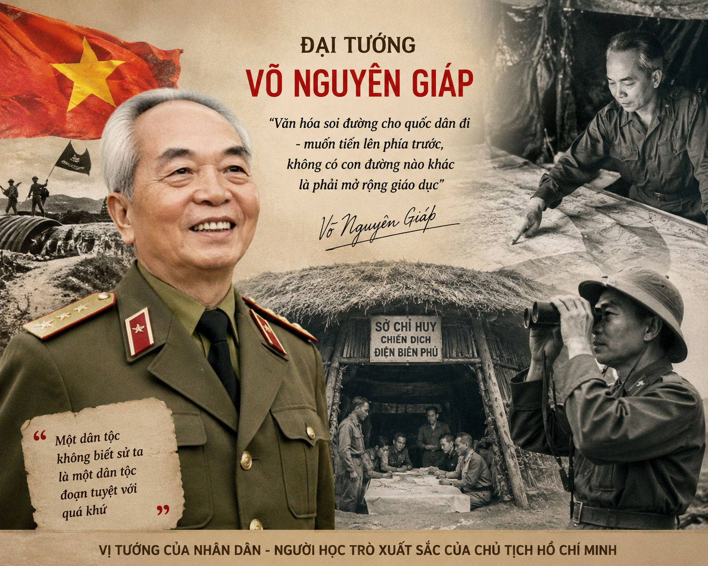 Người học trò của lịch sử – Đại tướng Võ Nguyên Giáp