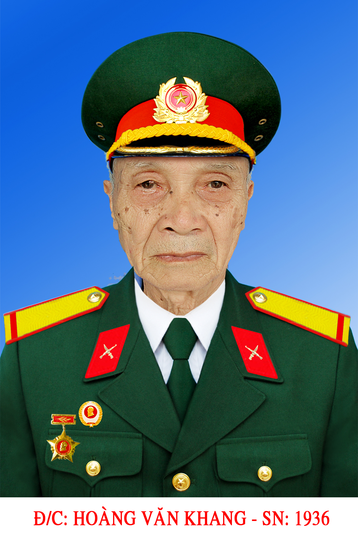 Đồng chí Hoàng Văn Khang -  chiến sĩ tham gia kháng chiến chống Mỹ bảo vệ Tổ quốc