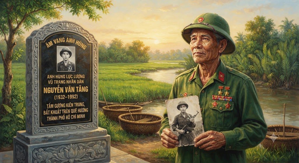 ÂM VANG ANH HÙNG: ANH HÙNG LỰC LƯỢNG VŨ TRANG NHÂN DÂN NGUYỄN VĂN TĂNG (1932–1992) – TẤM GƯƠNG KIÊN TRUNG, BẤT KHUẤT TRÊN QUÊ HƯƠNG THÀNH PHỐ HỒ CHÍ MINH
