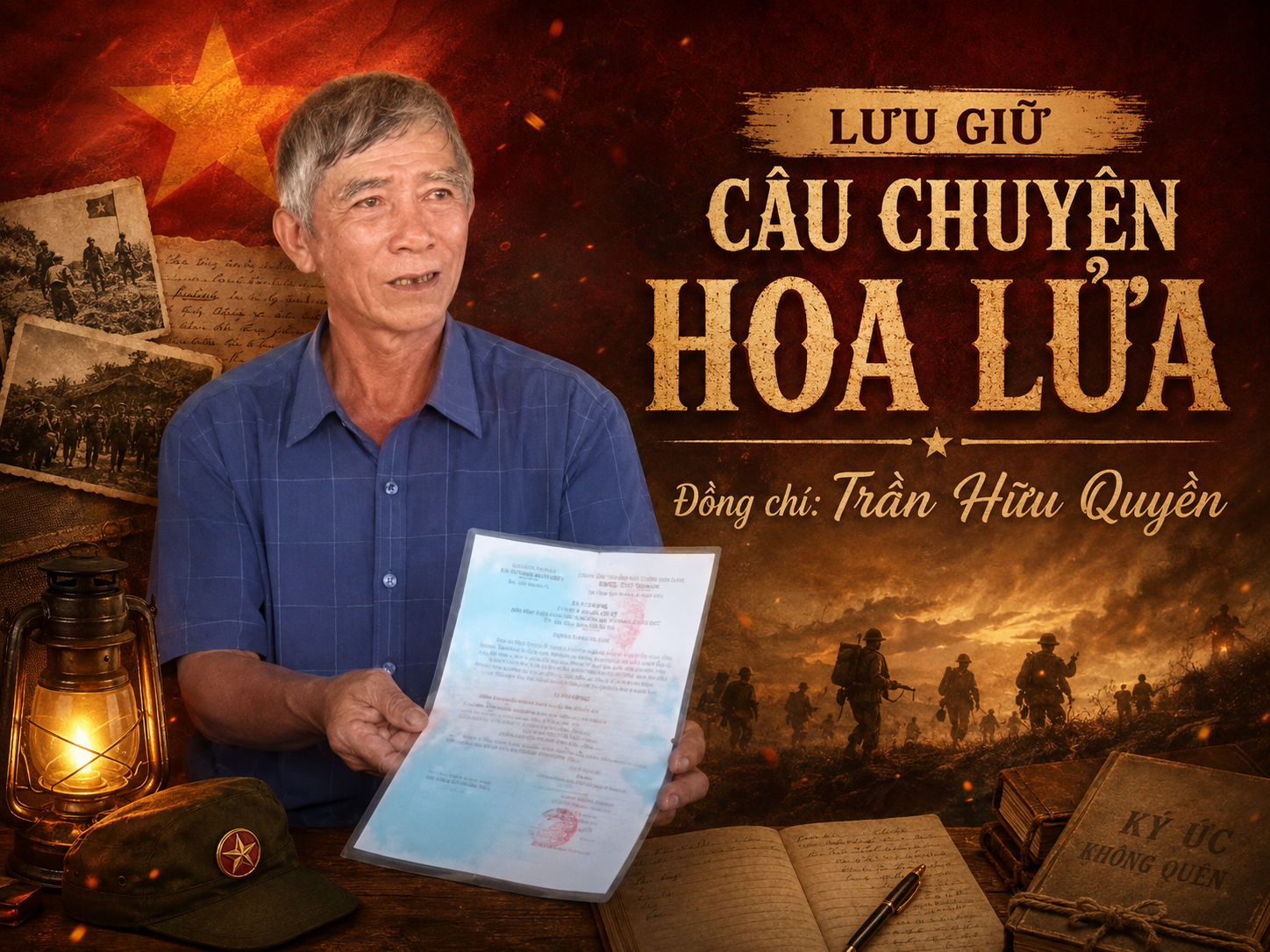 Trần Hữu Quyền - Người Cựu chiến binh quả cảm
