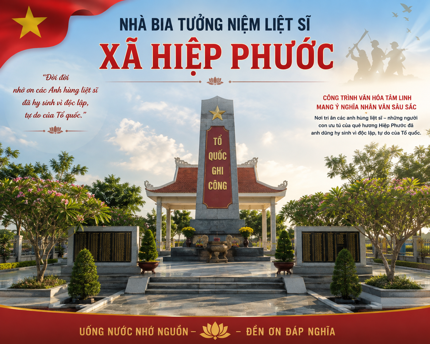 Nhà Bia Tưởng Niệm Liệt Sĩ Xã Hiệp Phước: Biểu Tượng Tri Ân Và Giáo Dục Truyền Thống