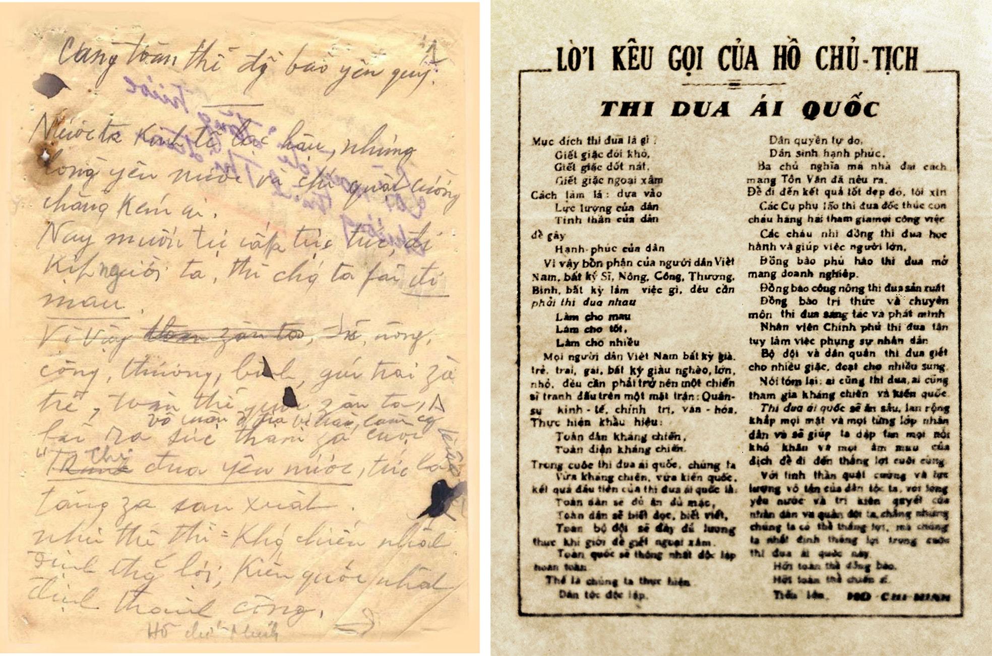 Hang Bông – Nơi Bác Hồ viết lời kêu gọi Thi đua ái quốc (1948)