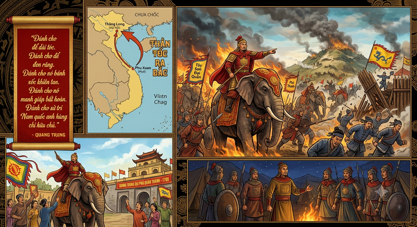 Quang Trung - Nguyễn Huệ, người anh hùng đại phá quân Thanh