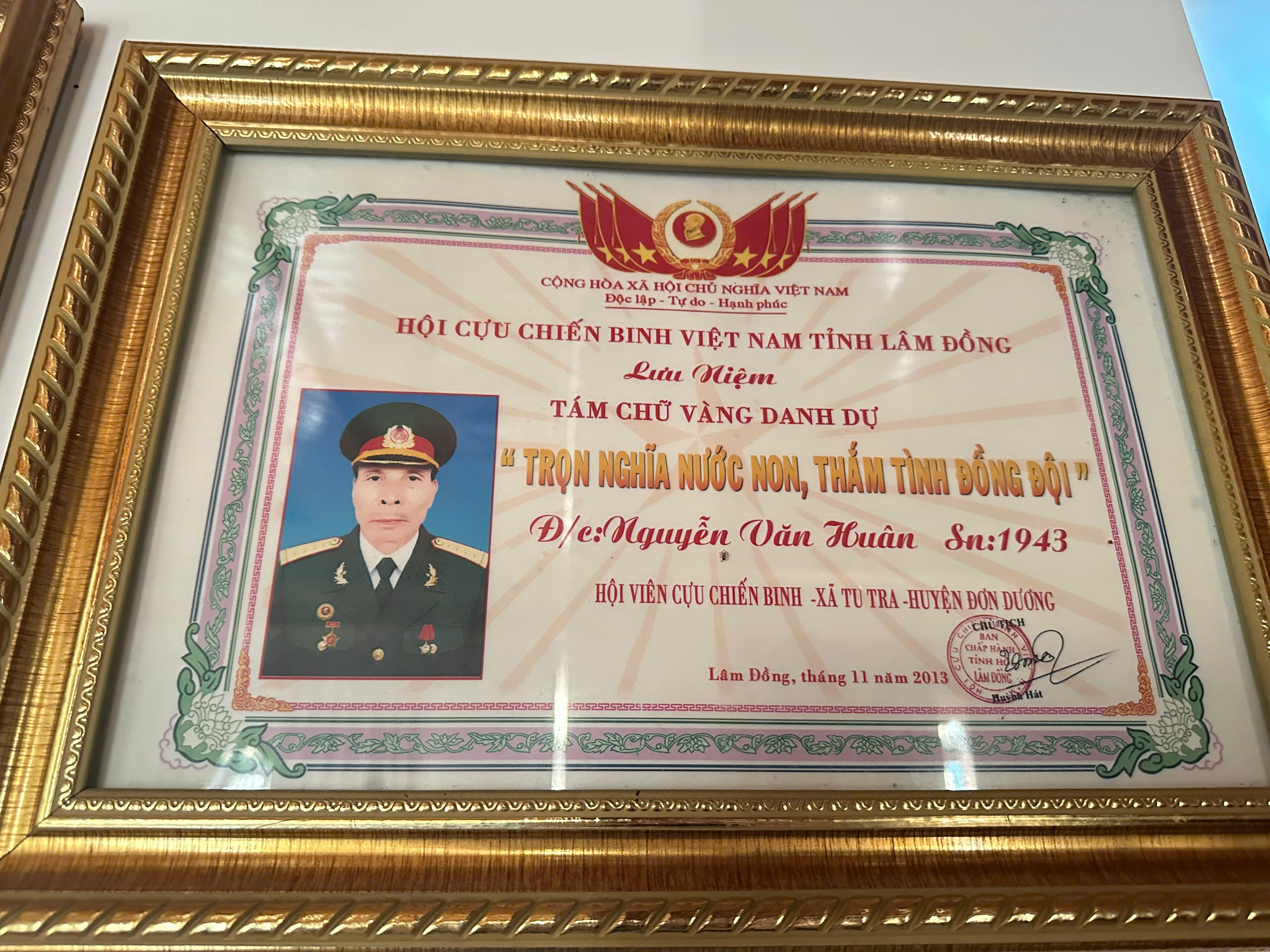 Chuyện kể về cựu chiến binh Nguyễn Văn Huân