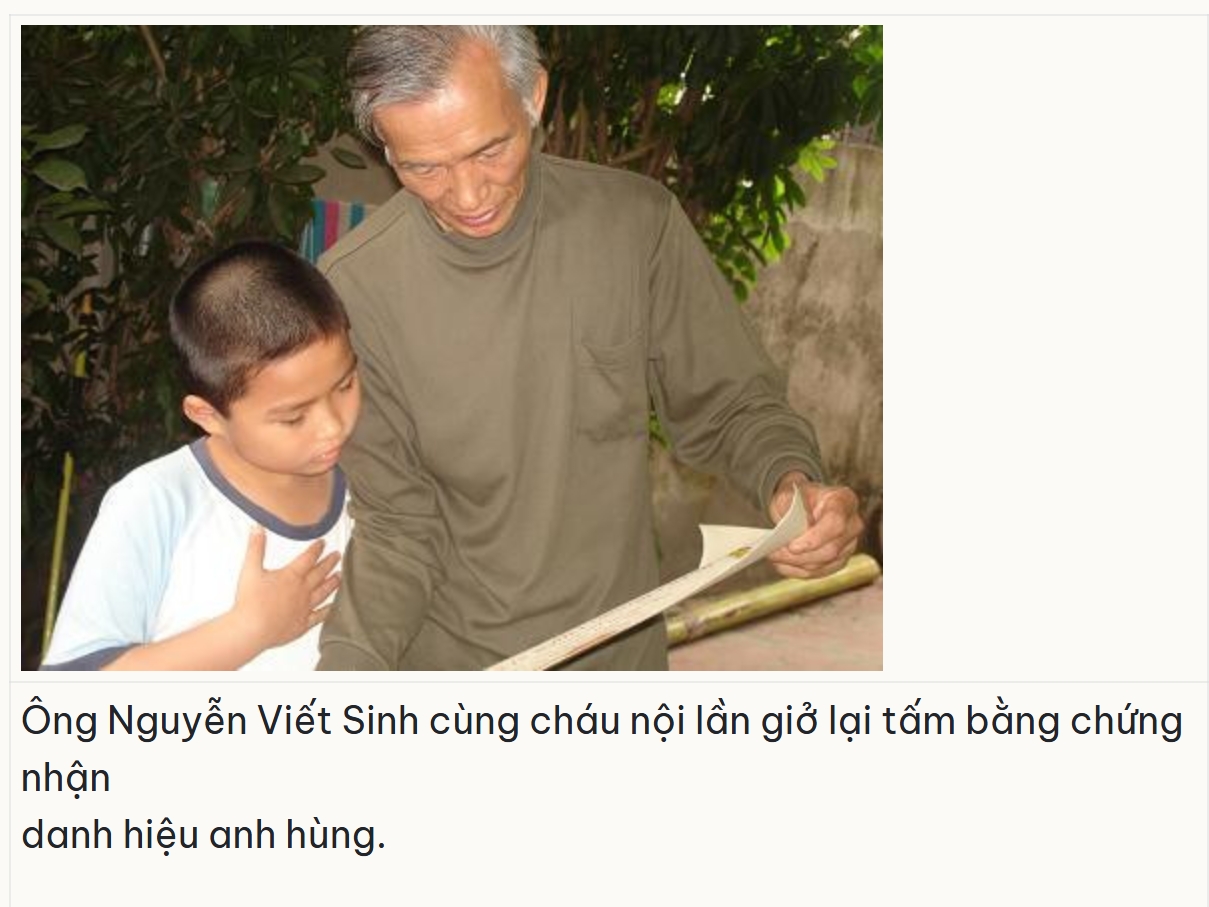 Anh hùng Nguyễn Viết Sinh và kỳ tích "đôi chân nối vòng trái đất"