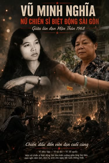 NỮ CHIẾN SĨ BIỆT ĐỘNG GIỮA LÀN ĐẠN MẬU THÂN 1968