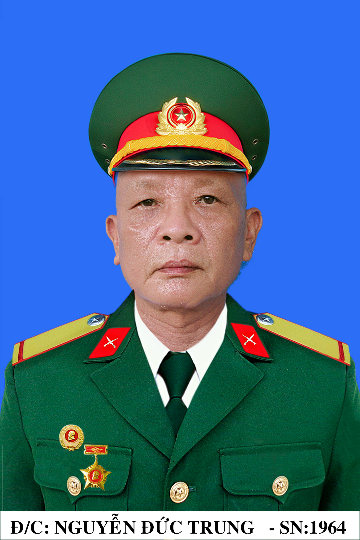 Đồng chí Nguyễn Đức Trung - chiến sĩ tham gia bảo vệ vùng biên giới