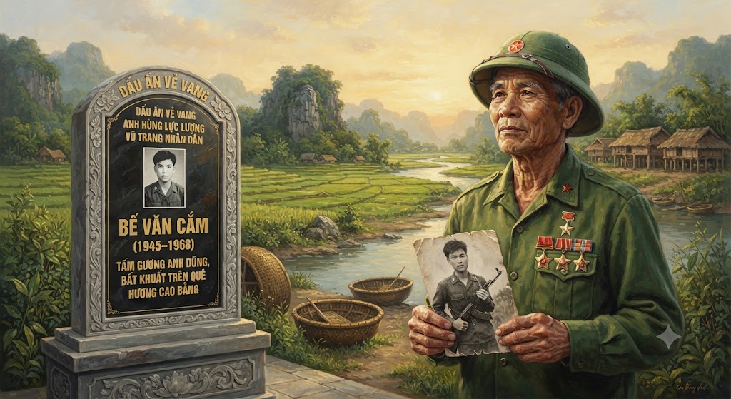 DẤU ẤN VẺ VANG: ANH HÙNG LỰC LƯỢNG VŨ TRANG NHÂN DÂN BẾ VĂN CẮM (1945–1968) – TẤM GƯƠNG ANH DŨNG, BẤT KHUẤT TRÊN QUÊ HƯƠNG CAO BẰNG