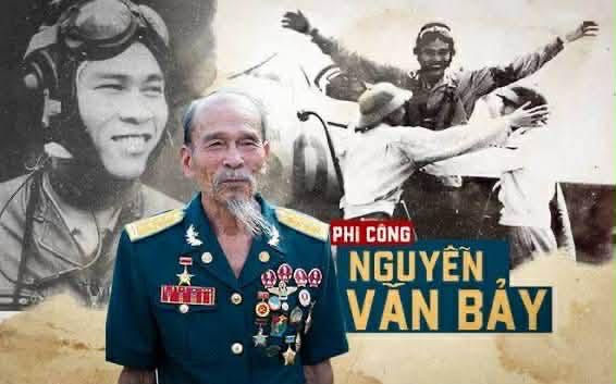 [ Anh hùng Nguyễn Văn Bảy - “Cánh én thép trên bầu trời Tổ quốc” ]