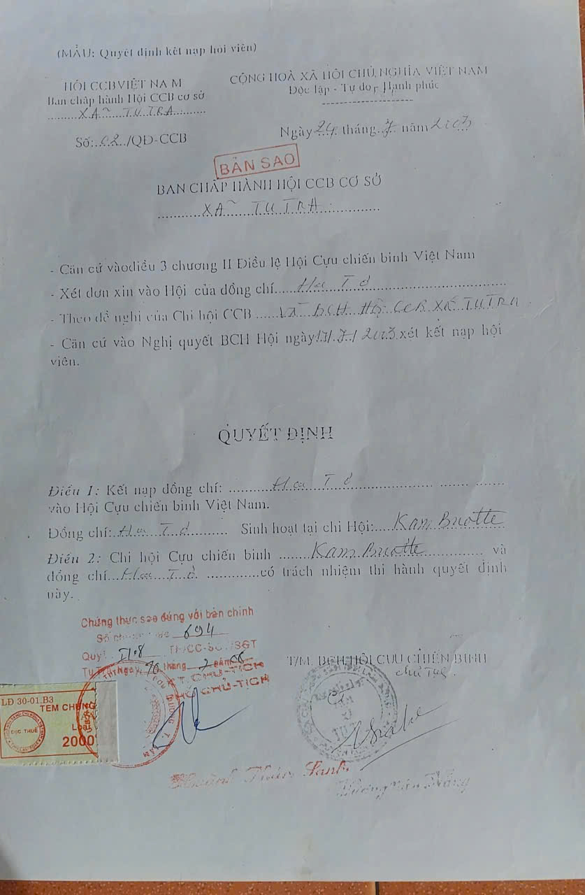 Bông hoa lửa giữa đời thường: Người cựu chiến binh kiên trung đất Đa Hoa