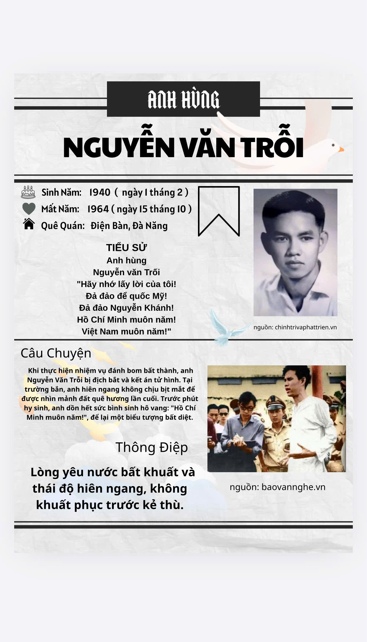 Anh hùng Nguyễn Văn Trỗi