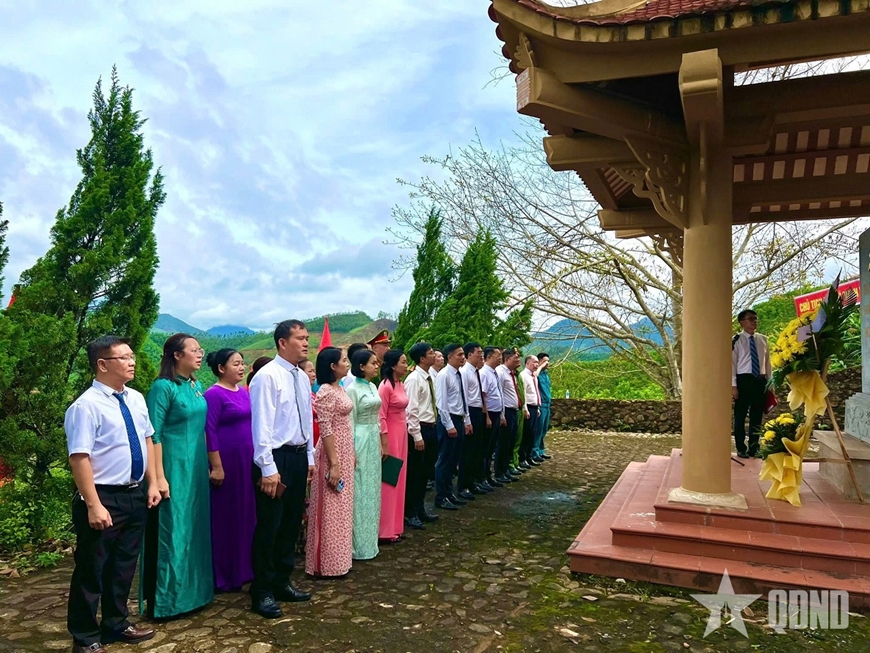 Khu di tích Khe Giao - niềm tự hào của nhân dân Điền Xá