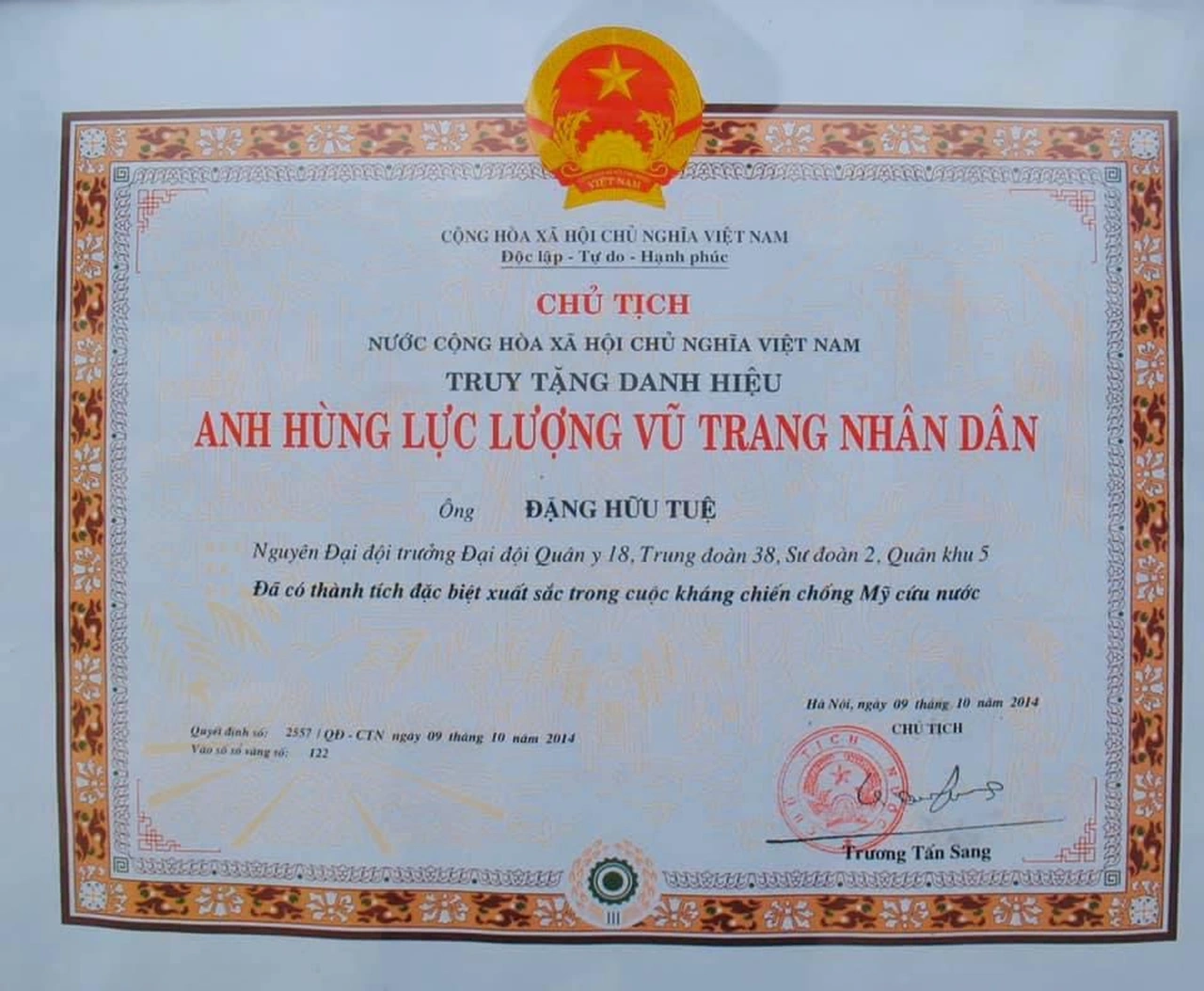 ĐẶNG HỮU TUỆ – NGƯỜI THẦY THUỐC GIỮA MẶT TRẬN KHÔNG TIẾNG SÚNG