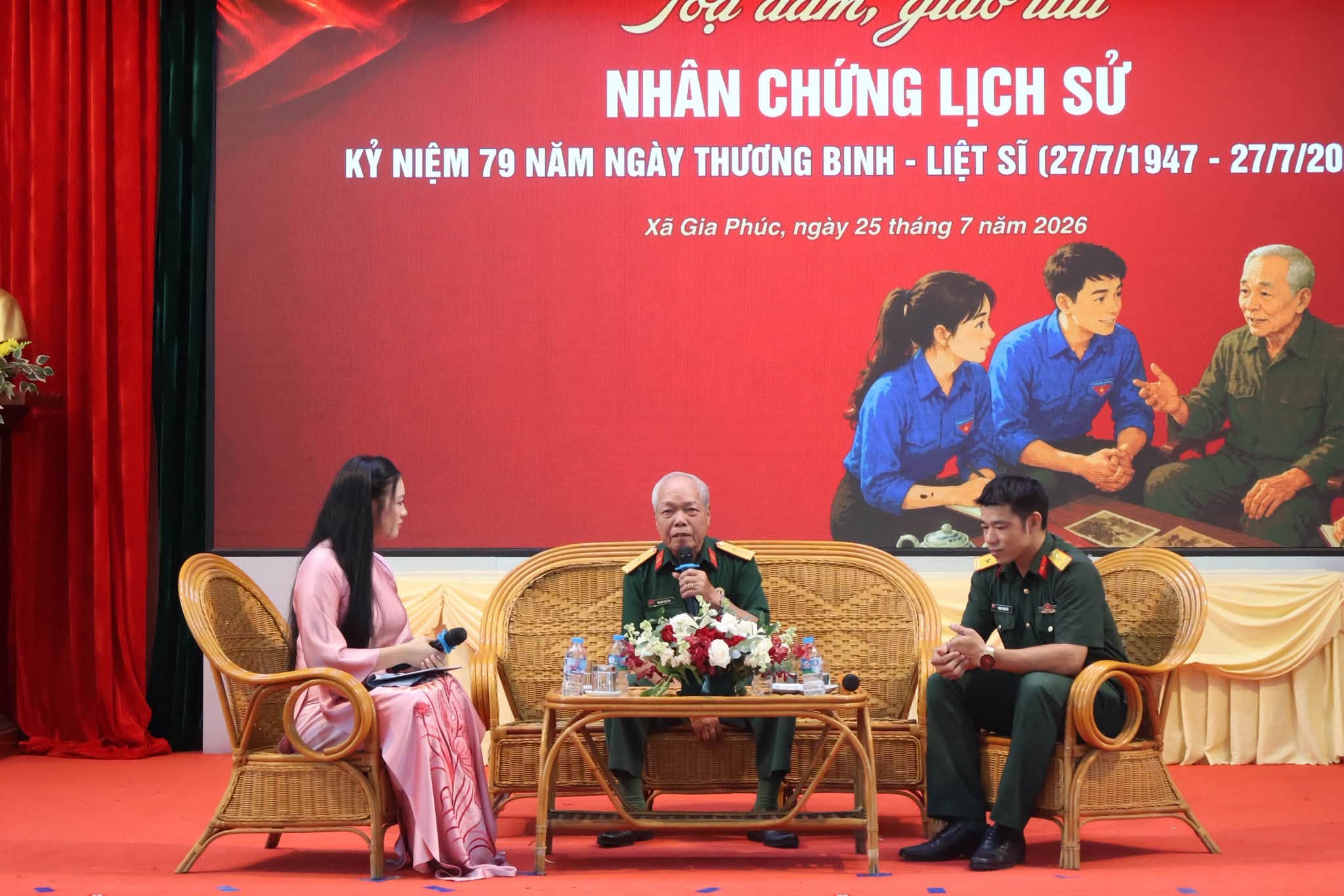 KHI NGƯỜI LÍNH KỂ CHUYỆN CHO TUỔI TRẺ