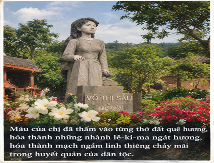 CÂU CHUYỆN LỊCH SỬ: VÕ THỊ SÁU