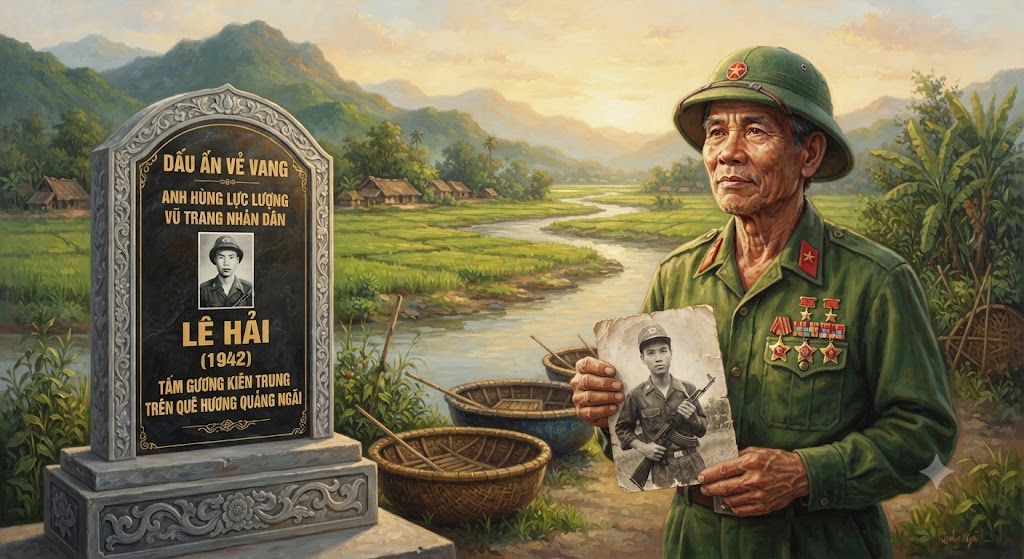 DẤU ẤN VẺ VANG: ANH HÙNG LỰC LƯỢNG VŨ TRANG NHÂN DÂN LÊ HẢI (1942) – TẤM GƯƠNG KIÊN TRUNG TRÊN QUÊ HƯƠNG QUẢNG NGÃI