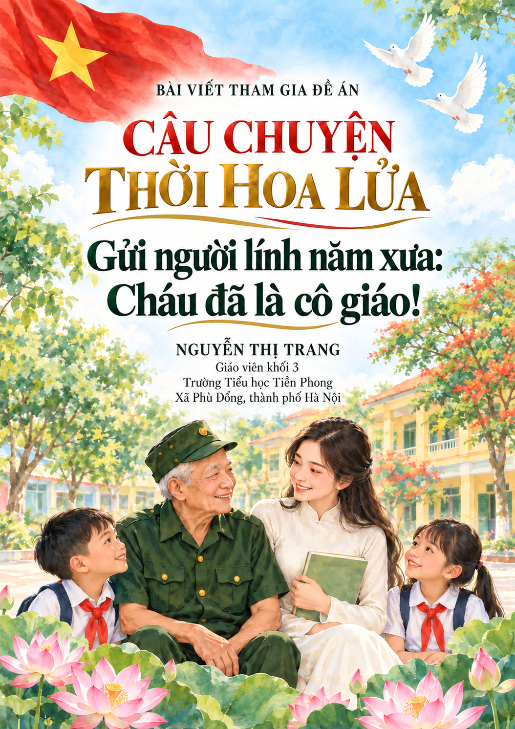 Gửi người lính năm xưa: Cháu đã là cô giáo!