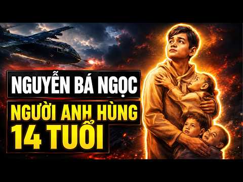 ANH HÙNG LỰC LƯỢNG VŨ TRANG NHÂN DÂN NGUYỄN BÁ NGỌC – CẬU BÉ LẤY THÂN MÌNH CHE CHỞ CÁC EM NHỎ TRONG MƯA BOM
